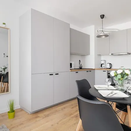Wybickiego Stylish With Parking And Air Conditioning In Cracow By Renters * Kraków