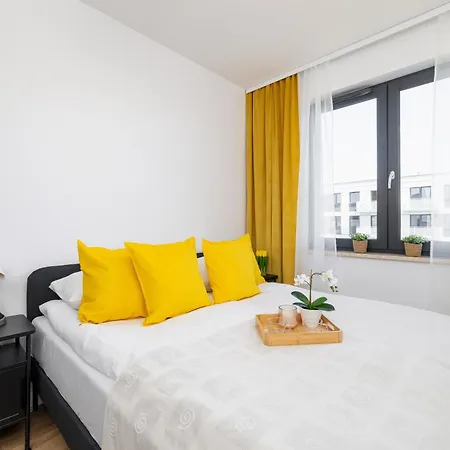 Апартаменты Wybickiego Stylish With Parking And Air Conditioning In Cracow By Renters Краков